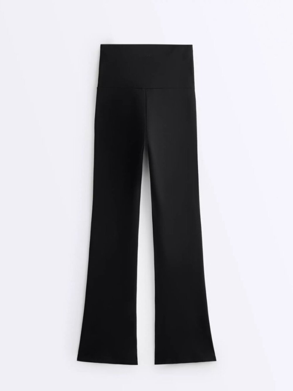 OYSHO High Rise Comfortlux Flare Trousers Pants
